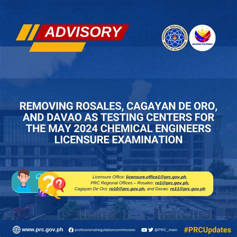 prc davao|prc cagayan de oro.